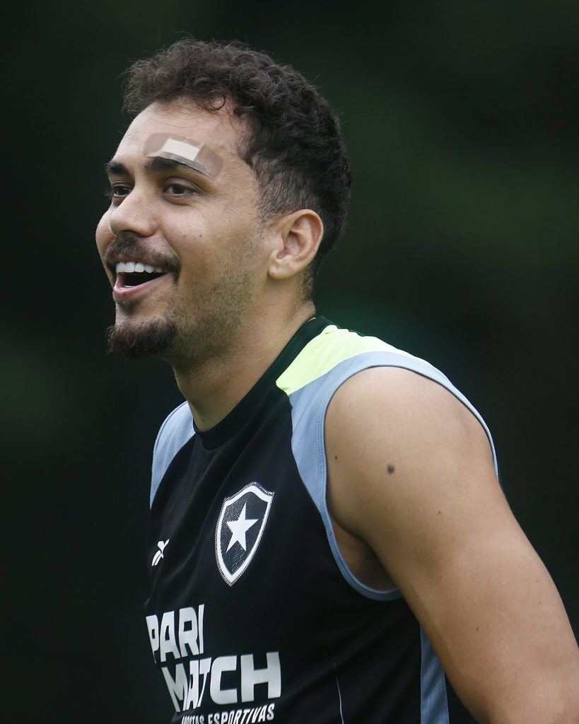 Eduardo retorna de lesão. (Vitor Silva/Botafogo)