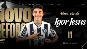 Igor Jesus Divulgação Botafogo