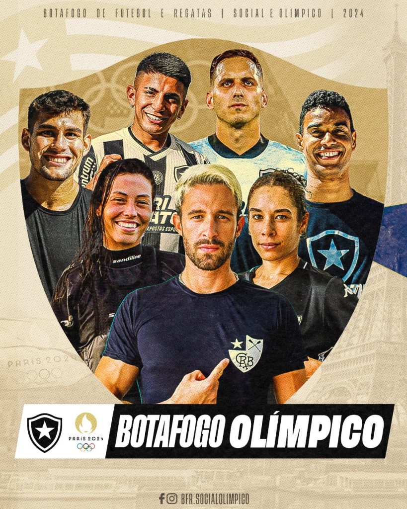 Reprodução - X Botafogo Oficial_Olimpíada de Paris