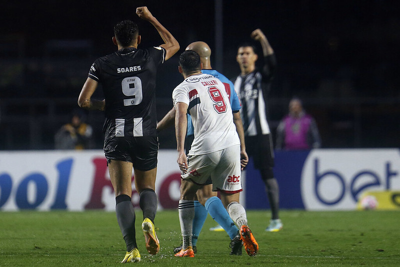 Tiquinho Soares Sao Paulo x Botafogo pelo Campeonato Brasileiro no Estadio da Morumbi. 09 de Outubro de 2022, Sao Paulo, SP, Brasil. Foto: Vitor Silva/Botafogo.