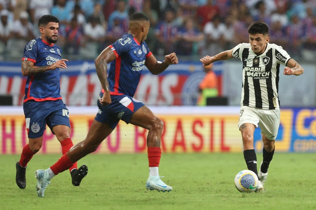 Almada Bahia x Botafogo pela Copa do Brasil no Estadio Arena Fonte Nova. 07 de Agosto de 2024, Salvador, BA, Brasil. Foto: Vitor Silva/Botafogo.