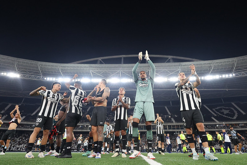 Glorioso volta vencer o Fla no "Niltão". (Foto: Vitor Silva/Botafogo).