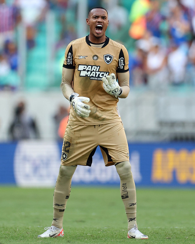 John salvou o Glorioso com defesas importantes. (Vitor Silva/Botafogo)