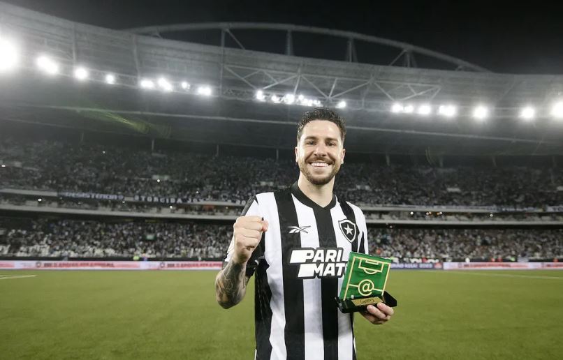 Gustavo Sauer será emprestado para o Cuiabá. (Foto: Vitor Silva/Botafogo)