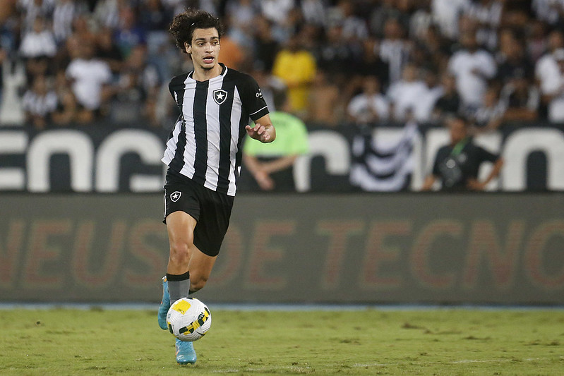 Matheus Nascimento. Botafogo x Ceilandia pela Copa Brasil no Estadio Nilton Santos. 12 de Maio de 2022, Rio de Janeiro, RJ, Brasil. Foto: Vitor Silva/Botafogo.