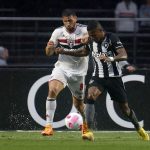 Tche Tche. Sao Paulo x Botafogo pelo Campeonato Brasileiro no Estadio da Morumbi. 09 de Outubro de 2022, Sao Paulo, SP, Brasil. Foto: Vitor Silva/Botafogo.