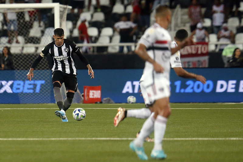 Botafogo x Sao Paulo pelo Campeonato Brasileiro em abril de 2023 (Foto: Vitor Silva/Botafogo)