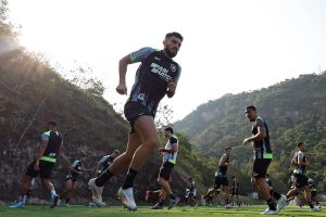 Alex Telles Treino do Botafogo, Esoaco Lonier. 09 de Setembro de 2023, Rio de Janeiro, RJ, Brasil. Foto: Vitor Silva/Botafogo.