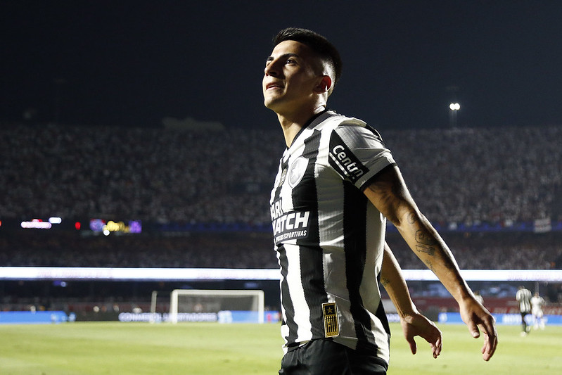 Almada. Sao Paulo x Botafogo pela Copa Conmebol Libertadores no Estadio Morumbis. 25 de Setembro de 2024, Sao Paulo, SP, Brasil. Foto: Vitor Silva/Botafogo.