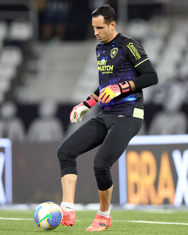 Gatito em ação pelo Alvinegro. (Foto: Vitor Silva/Botafogo)