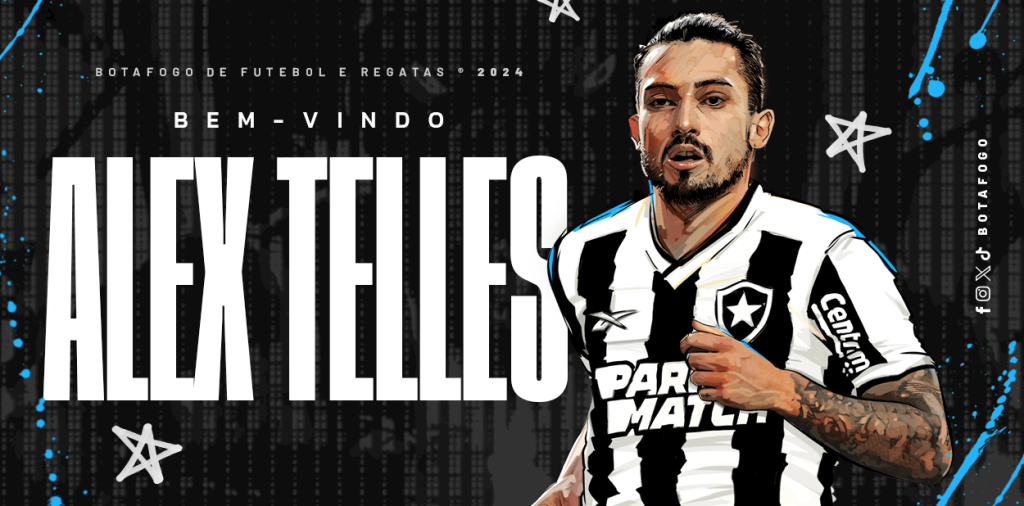 alex telles do botafogo