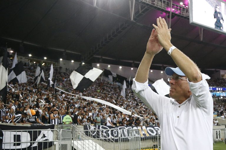 John Textor esteve presente do Maracanã. (Foto: Vitor Silva/Botafogo)