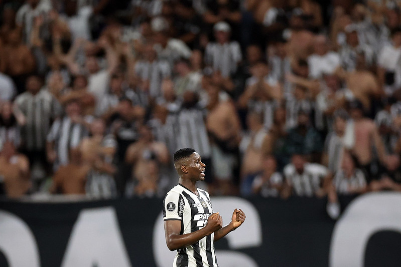 Luiz Henrique Botafogo x Penarol pela Copa Conmebol Libertadores no Estadio Niltos Santos. 23 de Outubro de 2024, Rio de Janeiro, RJ, Brasil. Foto: Vitor Silva/Botafogo.