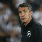 Bruno Lage em curta passagem pelo Alvinegro. (Foto: Vitor Silva/Botafogo)