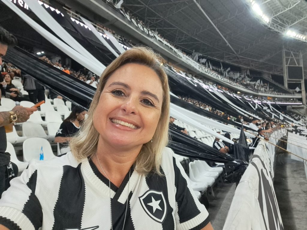 Aline Bordalo do Botafogo Nela