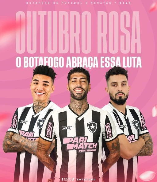 outubro rosa botafogo