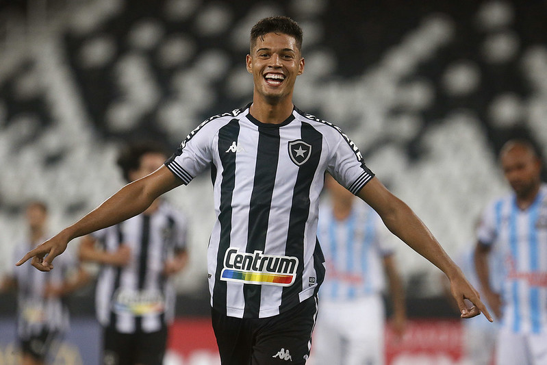 Sousa. Botafogo x Macae pelo Campeonato Carioca no Estadio Nilton Santos. 25 de Abril de 2021, Rio de Janeiro, RJ, Brasil. Foto: Vitor Silva/Botafogo.