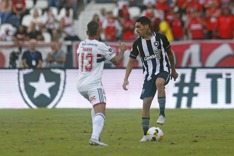 Hugo. Botafogo x Sao Paulo pelo Campeonato Brasileiro no Estadio Nilton Santos. 16 de Junho de 2022, Rio de Janeiro, RJ, Brasil. Foto: Vitor Silva/Botafogo.