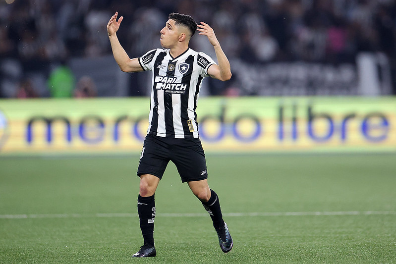 Savarino. Botafogo x Penarol pela Copa Conmebol Libertadores no Estadio Niltos Santos. 23 de Outubro de 2024, Rio de Janeiro, RJ, Brasil. Foto: Vitor Silva/Botafogo.