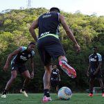 Treino do Botafogo, Esoaco Lonier. 01 de Novembro de 2024, Rio de Janeiro, RJ, Brasil. Foto: Vitor Silva/Botafogo.