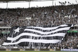 Torcida Botafogo x Cuiaba pelo Campeonato Brasileiro no Estadio Nilton Santos. 09 de Novembro de 2024, Rio de Janeiro, RJ, Brasil. Foto: Vitor Silva/Botafogo.