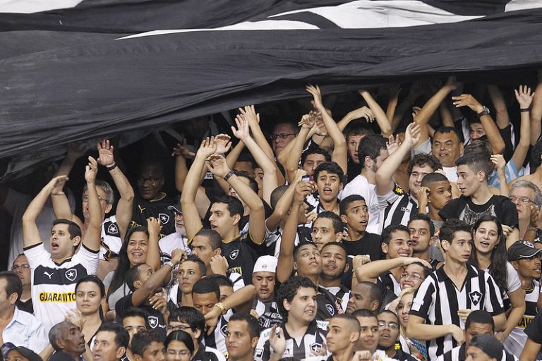 Torcida do Botafogo (Foto: Wagner Meier/AGIF)