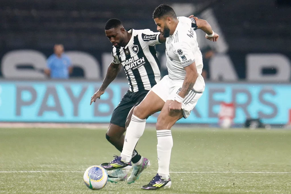 Bastos, Botafogo x Atletico MG pelo Campeonato Brasileiro no Estadio Niltos Santos. 07 de Julho de 2024, Rio de Janeiro, RJ, Brasil. Foto: Vitor Silva/Botafogo.