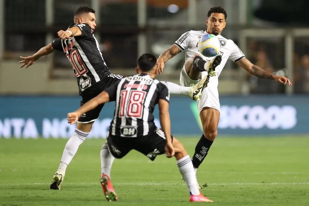 Gregore. Atletico MG x Botafogo pelo Campeonato Brasileiro no Estadio Arena Independencia. 19 de Novembro de 2024, Belo Horizonte, MG, Brasil. Foto: Vitor Silva/Botafogo.

