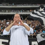 John Textor Botafogo x Fortaleza pelo Campeonato Brasileiro no Estadio Nilton Santos. 15 de Maio de 2022, Rio de Janeiro, RJ, Brasil. Foto: Vitor Silva/Botafogo.