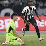 Luiz Henrique Botafogo x Internacional pelo Campeonato Brasileiro no Estadio Niltos Santos. 20 de Julho de 2024, Rio de Janeiro, RJ, Brasil. Foto: Vitor Silva/Botafogo.