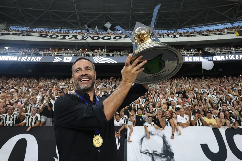 Botafogo x Sao Paulo pelo Campeonato Brasileiro no Estadio Nilton Santos. 08 de Dezembro de 2024, Rio de Janeiro, RJ, Brasil. Foto: Vitor Silva/Botafogo.