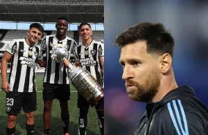 botafogo vs messi rei da america