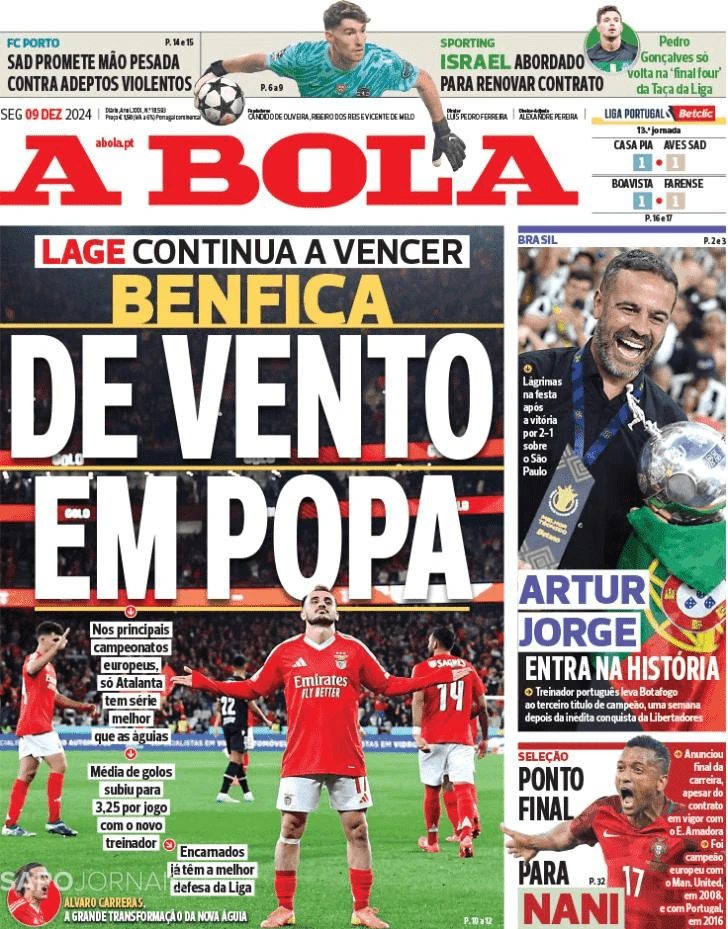 capas do botafogo em portugal europa