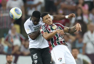 Bastos. Fluminense x Botafogo pelo Campeonato Brasileiro no Estadio Maracana. 21 de Setembro de 2024, Rio de Janeiro, RJ, Brasil. Foto: Vitor Silva/Botafogo.