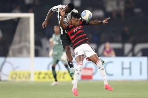 Bastos. Botafogo x Flamengo pelo Campeonato Brasileiro no Estadio Niltos Santos. 18 de Agosto de 2024, Rio de Janeiro, RJ, Brasil. Foto: Vitor Silva/Botafogo.
