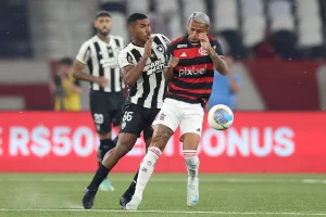Cuiabano. Botafogo x Flamengo pelo Campeonato Brasileiro no Estadio Niltos Santos. 18 de Agosto de 2024, Rio de Janeiro, RJ, Brasil. Foto: Vitor Silva/Botafogo.