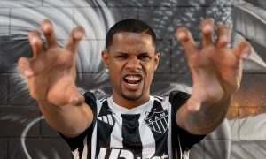 Junior Santos, novo reforço do Galo. Foto: Divulgação Atlético.
