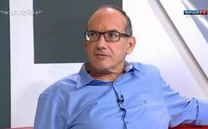 Lédio Carmona, comentarista. Foto: Reprodução SporTV