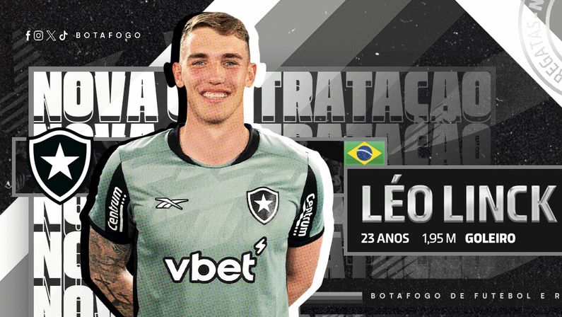 Leo Linck é o novo reforço do Glorioso. Foto: Reprodução