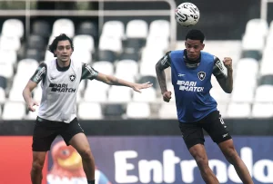 Newton. Treino do Botafogo no Otho Hotel. 10 de Janeiro de 2024, Itu, SP, Brasil. Foto: Vitor Silva/Botafogo.
