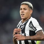 Matheus Martins, jogador do Botafogo. Foto: Vitor Silva