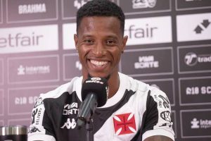 Tche Tche é o novo reforço do Vasco. Foto: Reprodução/VASCO