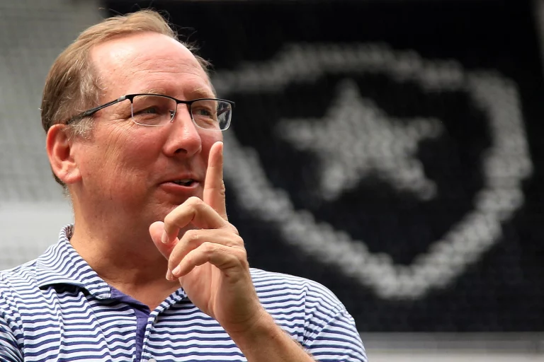 John Textor, dono da SAF do Botafogo. Foto: Vitor Silva