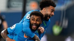 Claudinho e Wendel em ação pelo Zenit, da Rússia. Foto: Getty Images