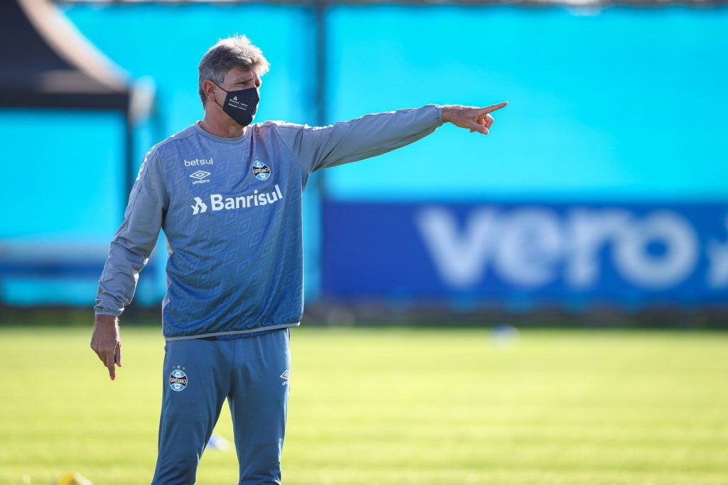 Renato Gaúcho. Foto: LUCAS UEBEL/GREMIO