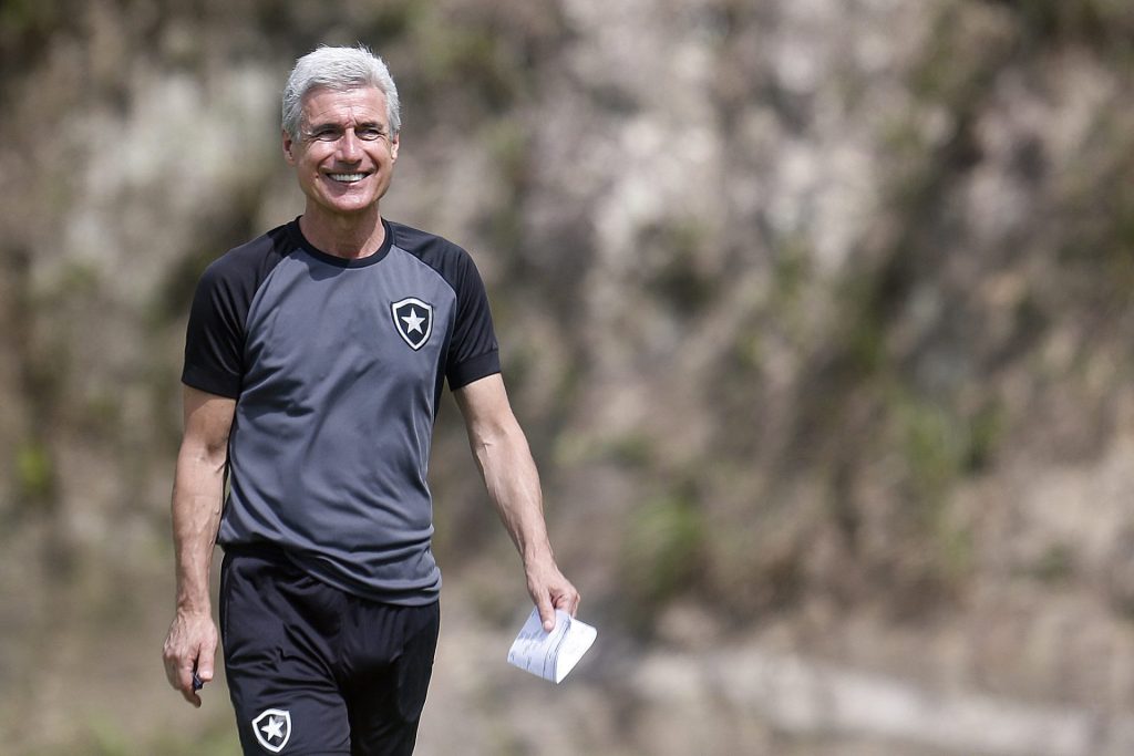 Luis Castro. Foto: Vítor Silva/Botafogo