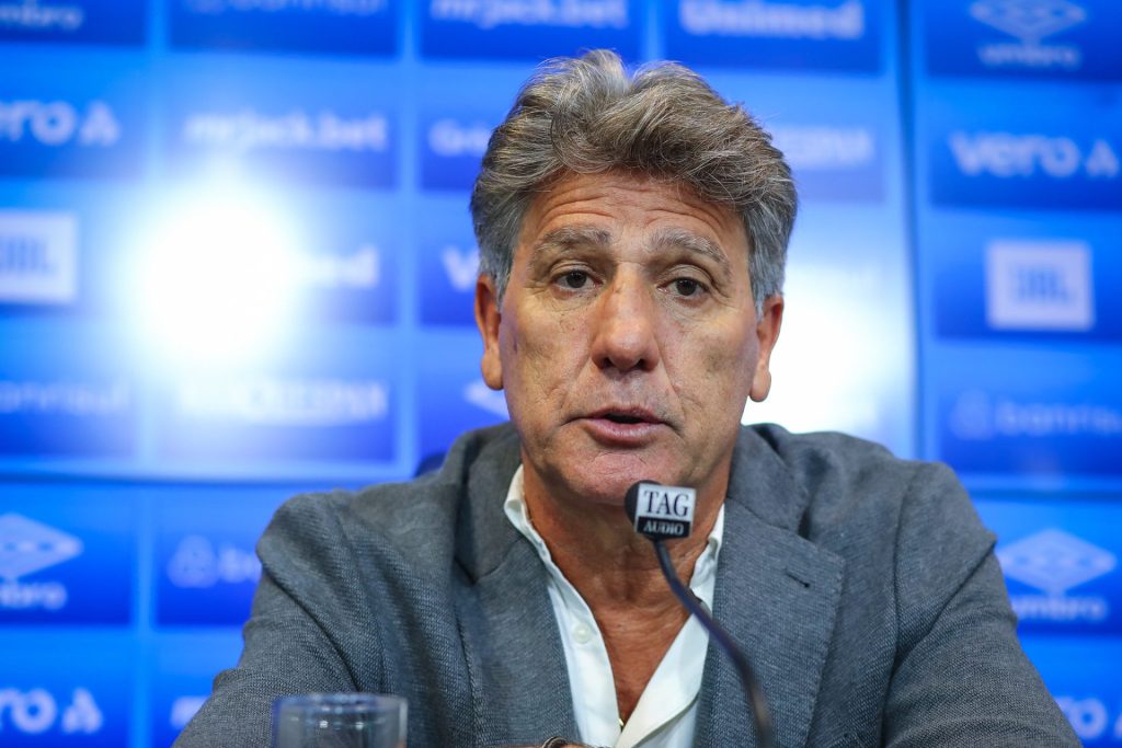 Renato Gaúcho. Foto: LUCAS UEBEL/GREMIO