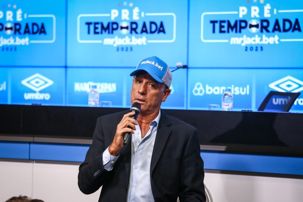 Renato Gaúcho. Foto: LUCAS UEBEL/GREMIO 