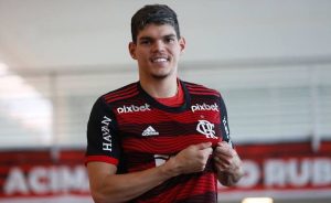 Ayrton Lucas, jogador do Flamengo. Foto: Reprodução