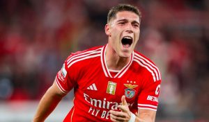 Benjamín Rollheiser, atleta do Benfica. Foto: Getty Images